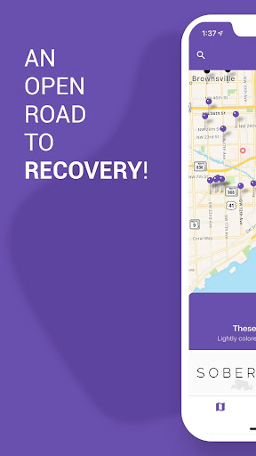 Android application SoberMap screenshort