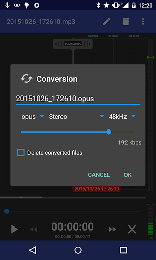 Screenshot of RecForge II Pro - Audio Record