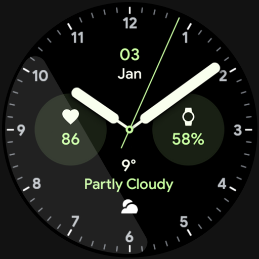 Awf Analog PRO Watch face Watch .ru