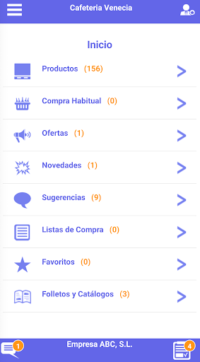 Android application iHoreca App screenshort