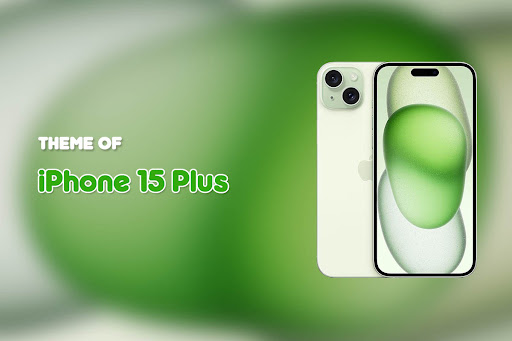 Android application Theme of iPhone 15 Plus screenshort
