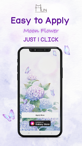 Moon Flower - KakaoTalk Theme