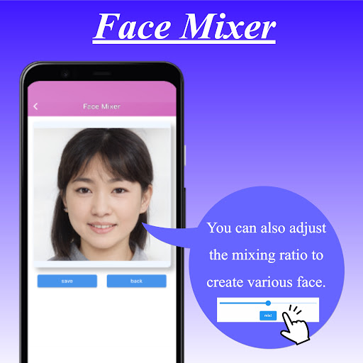 Android application FaceMixer screenshort