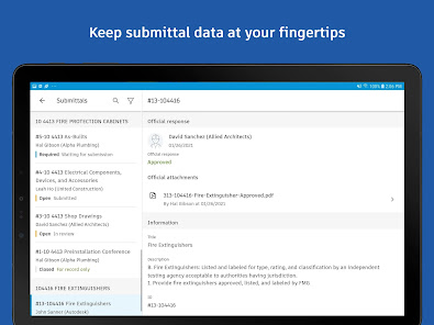 Imágen 22 Aplicación PlanGrid Build android