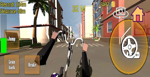 Wheelie Bike 3D - BMX wheelie