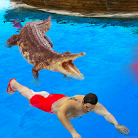 Wild Hungry Crocodile Attack  Water Attack Games