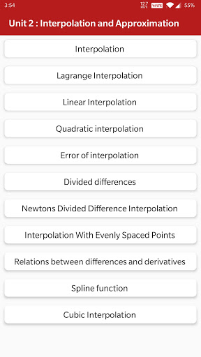 Numerical Methods & Analysis Screen 2