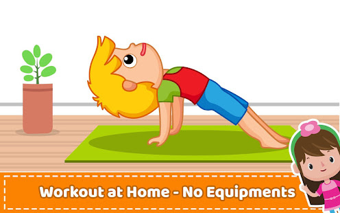 Yoga for Kids and Family fitness - Easy Workout  Screenshots 6