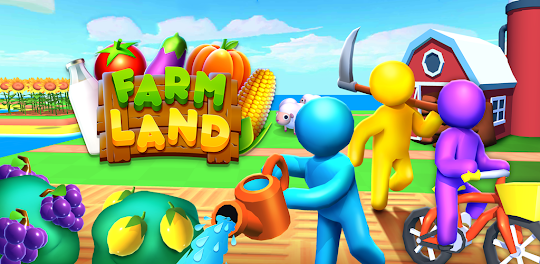 أرض المزرعة - لعبة الزراعة