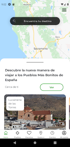 Android application Pueblos más Bonitos de España screenshort