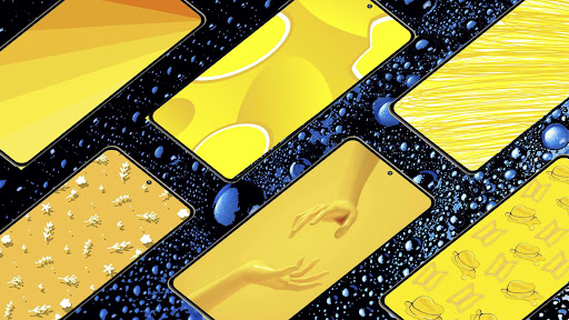 Android application Yellow Aesthetic Wallpaper screenshort