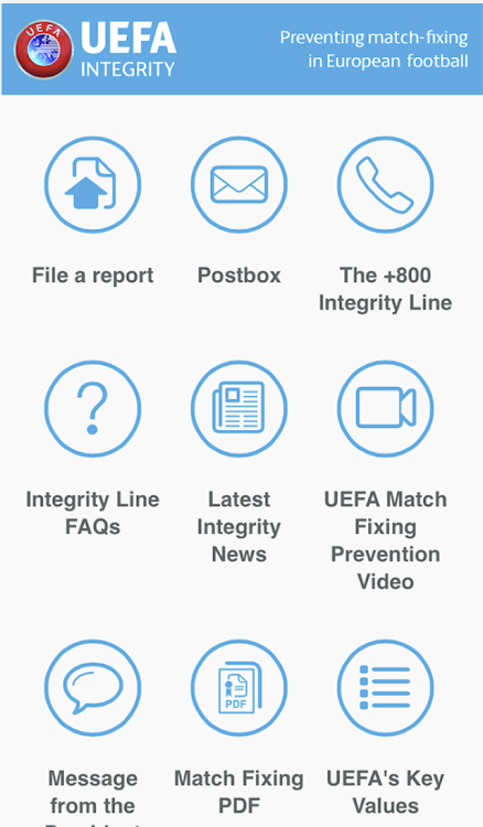 UEFA Integrity - 1.0.3 - (Android)