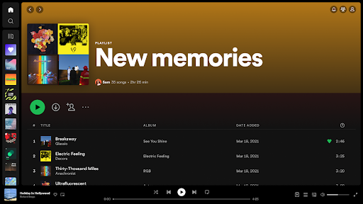 Screenshot Spotify: Music and Podcasts