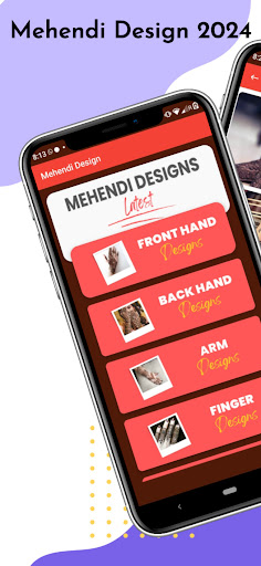 Android application Mehndi Designs 2025 HD screenshort