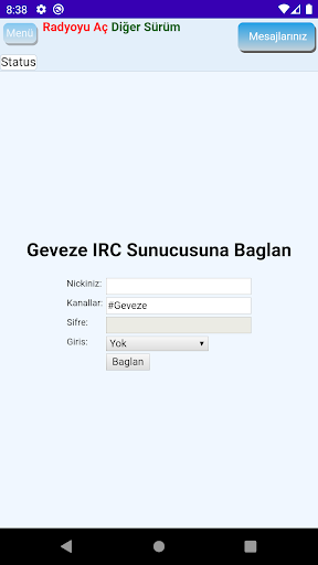 Geveze Mobil Sohbet Screen 2