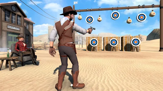 Western Cowboy Gunfigher Games