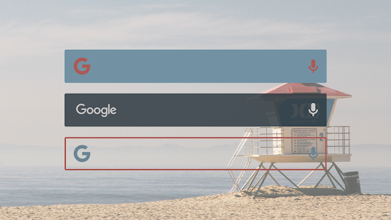 Custom Search Bar Widget CSBW Captura de tela