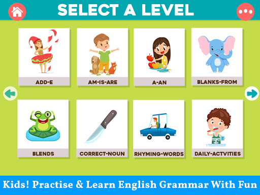 English Grammar and Vocabulary for Kids 13.0 screenshots 1