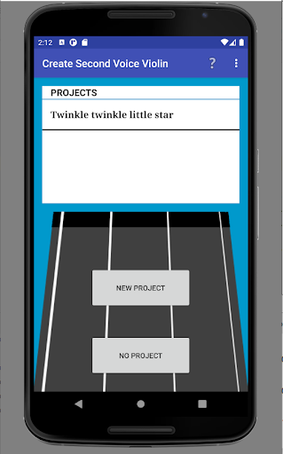 Android application Create Second Voice Violin screenshort