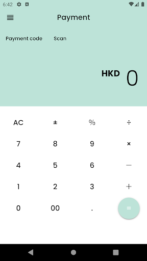Android application ekpay Later Merchant screenshort