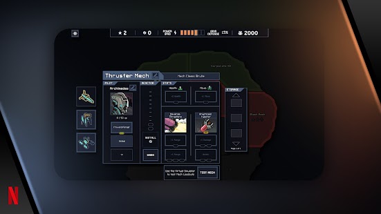 Captura de pantalla de Into the Breach