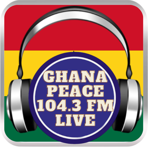 Ghana Peace 104.3 FM live logo
