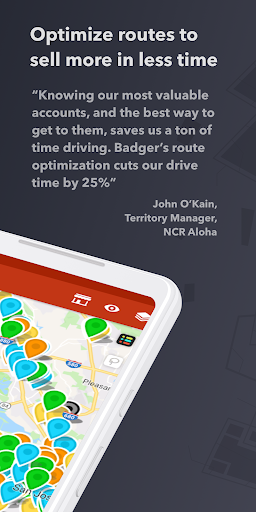 Badger Maps - Sales Routing Screen 2