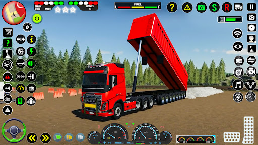 Android application Real Indian Truck Driving 3D screenshort