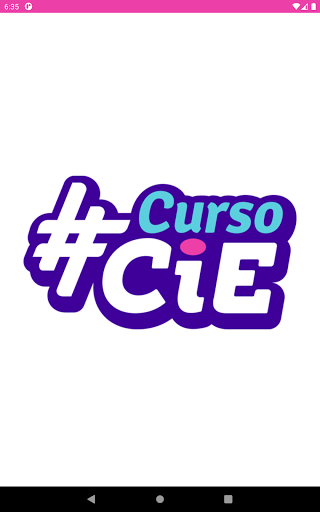 Android application #cursoCIE screenshort
