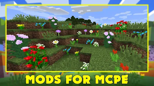 Flowers Mod for Minecraft PE