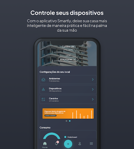 Android application SmartLy screenshort