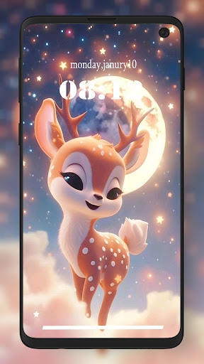 Android application Cute Cartoon Animal Wallpaper screenshort