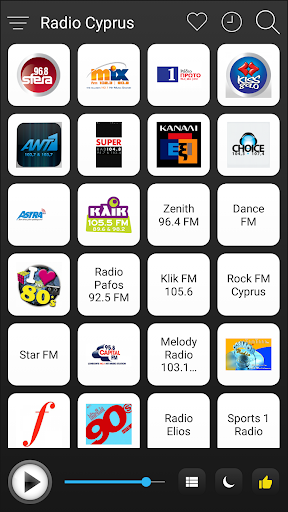 Android application Cyprus Radio FM AM Music screenshort