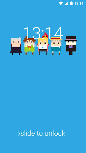 AppLock Theme Cute Pixel Screen 3