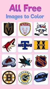 Ice Hockey Logo Pixel Art Book Unknown