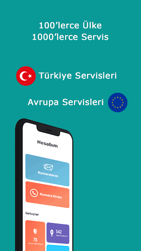 SMS Bankası: Sanal Numara Onay Screen 3