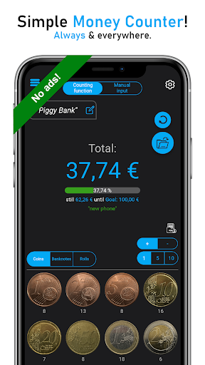 Money Counter Screenshot 1 - AppWisp.com