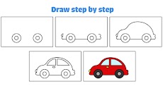 車の色付け：子供向けの子供の落書きゲームのおすすめ画像4
