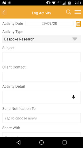 Android application smartBrokerSuite IE screenshort