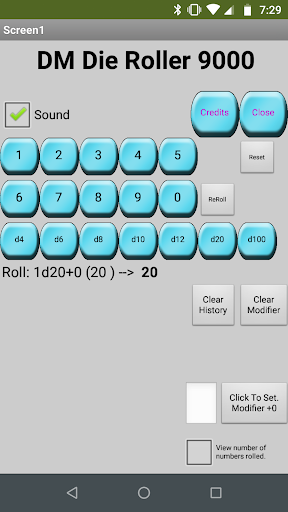 DM Die Roller 9000 Screen 3
