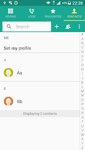 Contacts Shortcut Unknown
