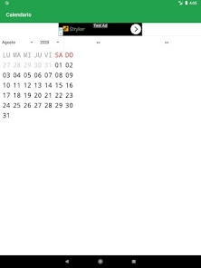 Captura de Pantalla 18 Calendario - Meses y semanas d android