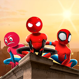 Spider Stickman-Rope Hero Game icon