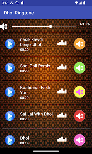 Dhol Ringtone Screen 3