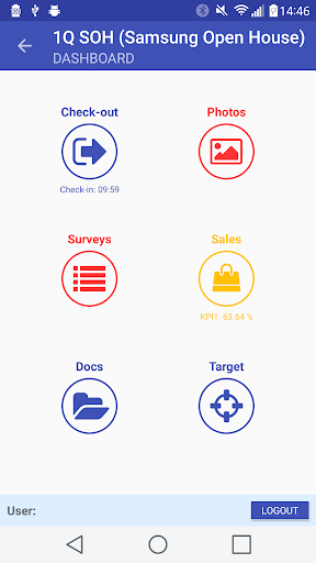 Android application Sales Specialist screenshort