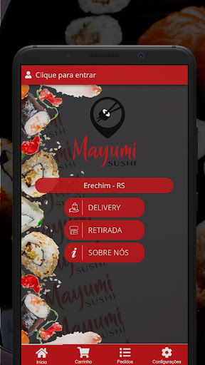 Android application Mayumi Sushi screenshort