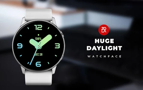 Huge Daylight Watch Face