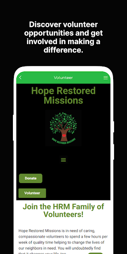 Hope Restored Screen 2