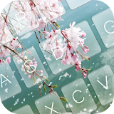 Sakura Falling Keyboard Theme icon