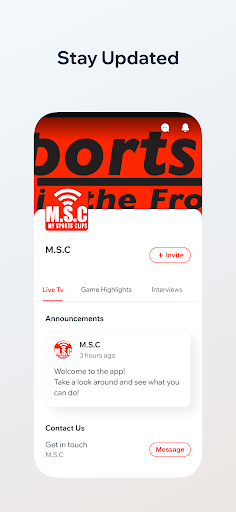 Android application MySportsClips screenshort
